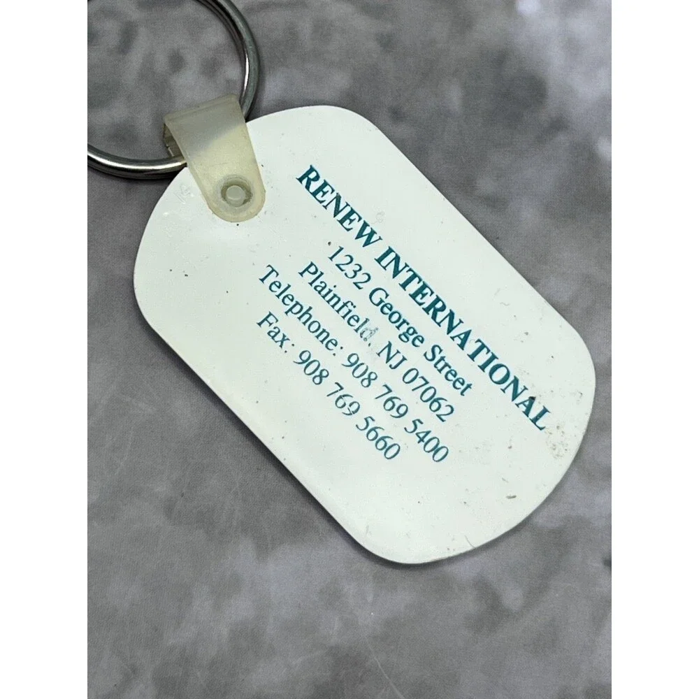 Renew International New Jersey 2000 Vintage Keychain Keyring